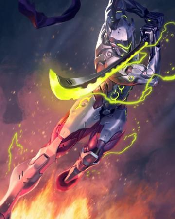 Genji By Roosh Galaxy S10 Hq Phone Wallpaper