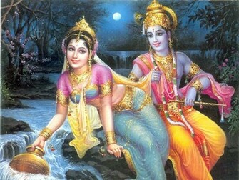 Radha And Krishna Wallpaper