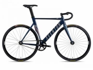 Aventon Mataro Fixie Single Speed Bike Midnight Blue Simple