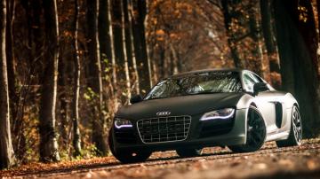 Audi R8 V10 Sports Car HD Wallpaper Desktop