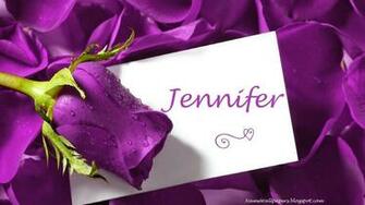 Jennifer Name Wallpaper Urdu Meaning
