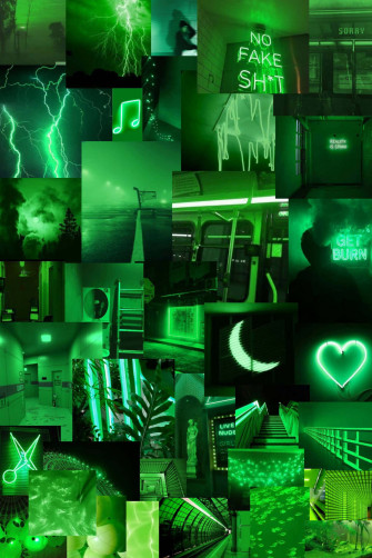 Lime Green Aesthetic Wallpaper