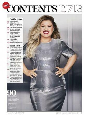 Kelly Clarkson Stills In Redbook Magazine December