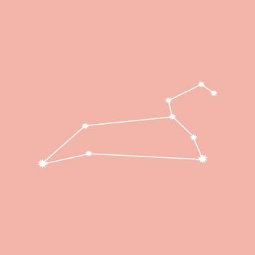 Leo Zodiac Constellation Pink Rose Framed Art Print By Astral