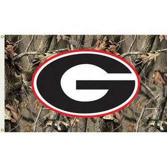 Ncaa Georgia Bulldogs G Realtree Camo Flag Sports Fan Shop