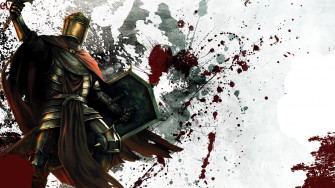 Medieval Black Knight Wallpaper