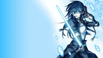 Anime Girl Fighter HD Wallpaper Stylish