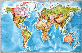 World Map Wallpaper High Resolution