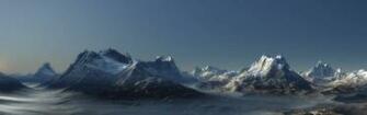 Mountains Landscapes Panorama Wallpaper Background Car Pictures
