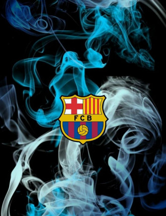 Angel On Escudo De Barcelona In Lionel Andr S Messi