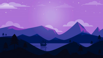 Minimalist Landscape 1440p Resolution HD 4k Wallpaper