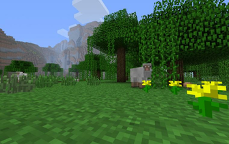 Minecraft Sheep Background By Mataata