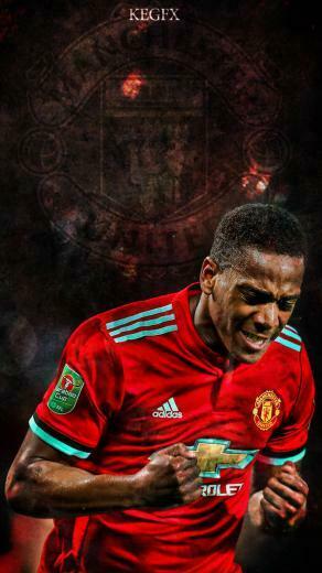 Anthony Martial Mobile Wallpaper By Newgengfx