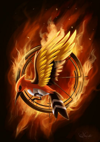 Mocking Jay Catching Fire By Hecatehell