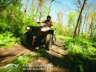 Wallpaper Polaris Sportsman Atv Trail Rider