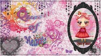 Queen Of Hearts Wallpaper By Strawberrycakebunny