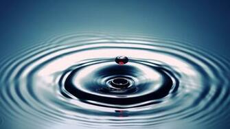 Water Drop Wallpaper Ripples
