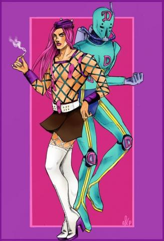 Anasui Narisco By Oreosandpussy On Jojo Bizarre