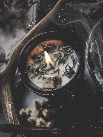 See No Evil Herbal Candle Wallpaper