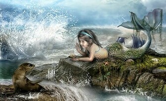 Mermaid Wallpaper Background