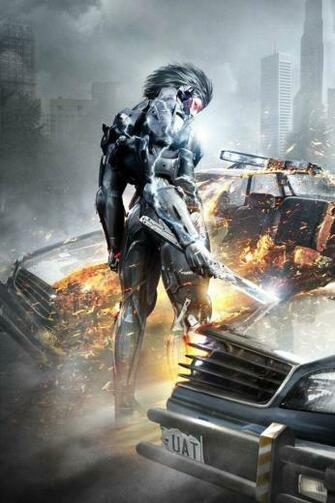 Metal Gear Solid Rising iPhone Wallpaper