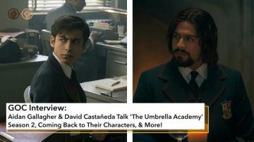 Inter Aidan Gallagher And David Castaneda Talk Season Of