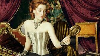 Gillian Anderson Looking In A Mirror Wallpaper 1080p