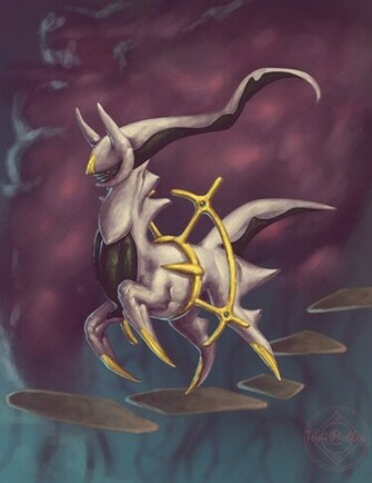 Pokemon Arceus Wallpaper By