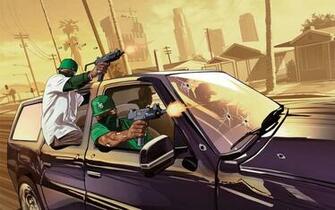 Wallpaper Grand Theft Auto V Gta5 Grove