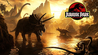 Jurassic Park Wallpaper Fan Art By Professoradagio