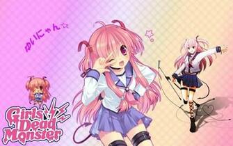 Yui Girls Dead Monster Angel Beats Wallpaper