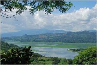 Guatemala Way Beyond The Mountains In Background Fica