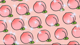Peach Aesthetic Laptop Wallpaper