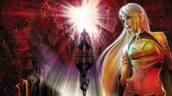 Blonde Mage Wallpaper