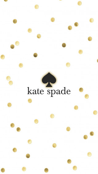 Kate Spade Gold iPhone Wallpaper