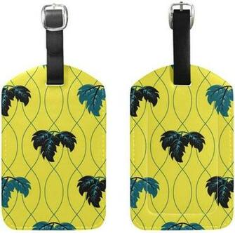 Amazon Deziro Kingly Leaves Gold Background Cruise Luggage