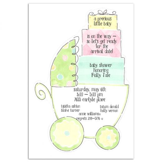 Baby Shower Invitation Personalized Custom