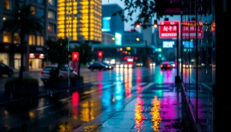 4k Rain Wallpaper