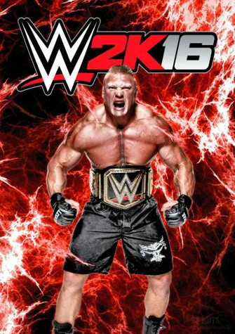 Wwe 2k16 Fan Made Cover Poster By Ultimate Savage