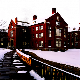 Brown University Winter Scene Png Cvy Wallpaper