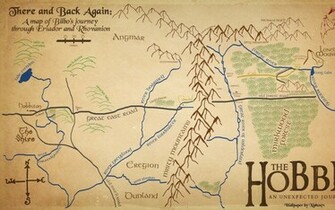 Lord Of The Rings Maps Hobbit Wallpaper Art HD
