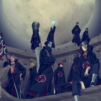 Pein Yahiko Nagato Konan Kisame Deidara Masashi Kishimoto Naruto The
