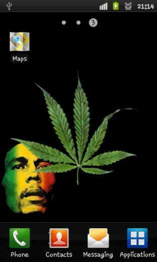 Marijuana 3d Live Wallpaper Screenshot