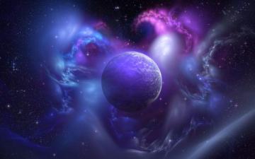 Space Planet Nebula Wallpaper HD Desktop And Mobile