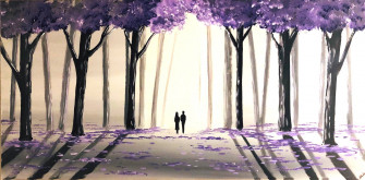 Top Purple Tree Wallpaper Full HD 4k To Use