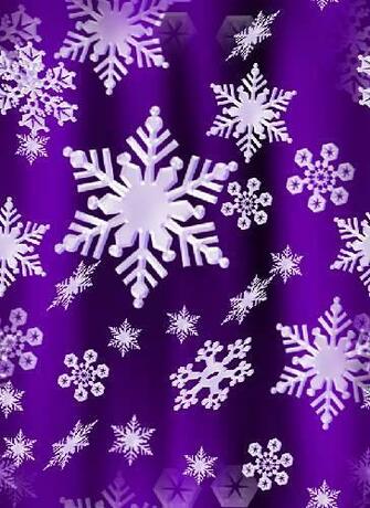 Snowflakes Background Gold Midnight Background