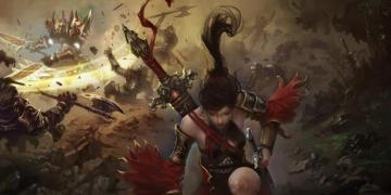 World Of Legend Fantasy Mmo Rpg Action Fightingartwork Warrior
