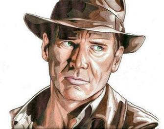 Illustrazioni Con Tema Indiana Jones