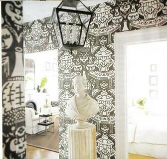 The Vase Wallpaper By David Hicks For Clarence House