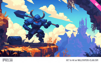 Shovel Knight Pixel Art Platformer Castle Desktop Wallpaper 4k
